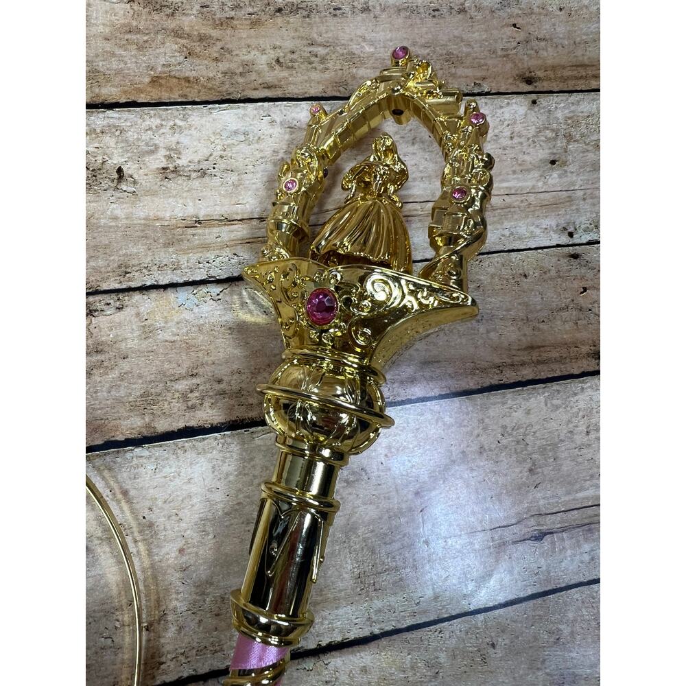 Disney Store Princess Aurora Light Up Wand and Tiara Headband - Picture 4 of 7